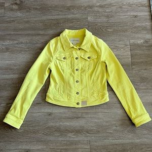 Anthropologie Pilcro Yellow Jean Jacket
